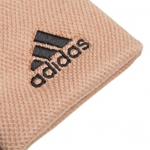 adidas Opaska na nadgarstek Small różowa - 2 sztuki